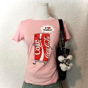 Coca-cola Women's Pink T-shirt